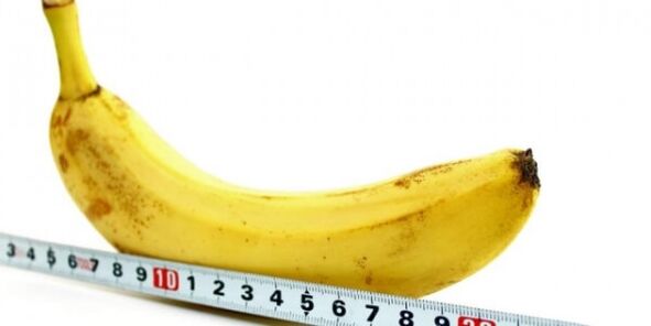 测量一个阴茎形的香蕉和增加它的方法